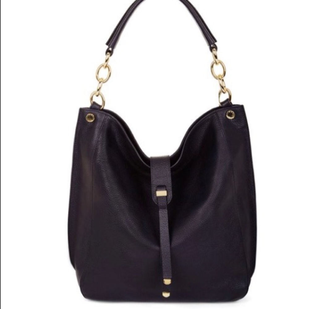 BCBGMAXAZRIA Black Leather Purse